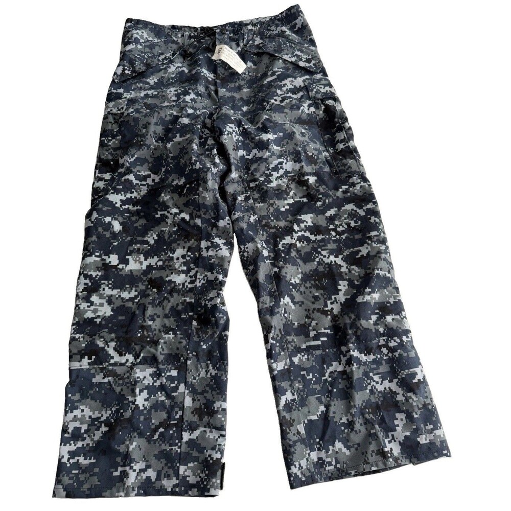US Navy NWU Type I Gore‑Tex Trousers Size Medium Regular New NWT